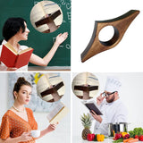 Hjemix | Solid tre presse bok leser verktøy