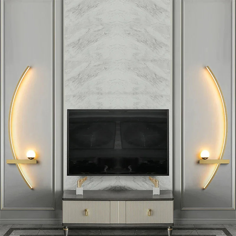 Hjemix | Lumosphere - Minimalist LED Vegglampe (2-Pakning)