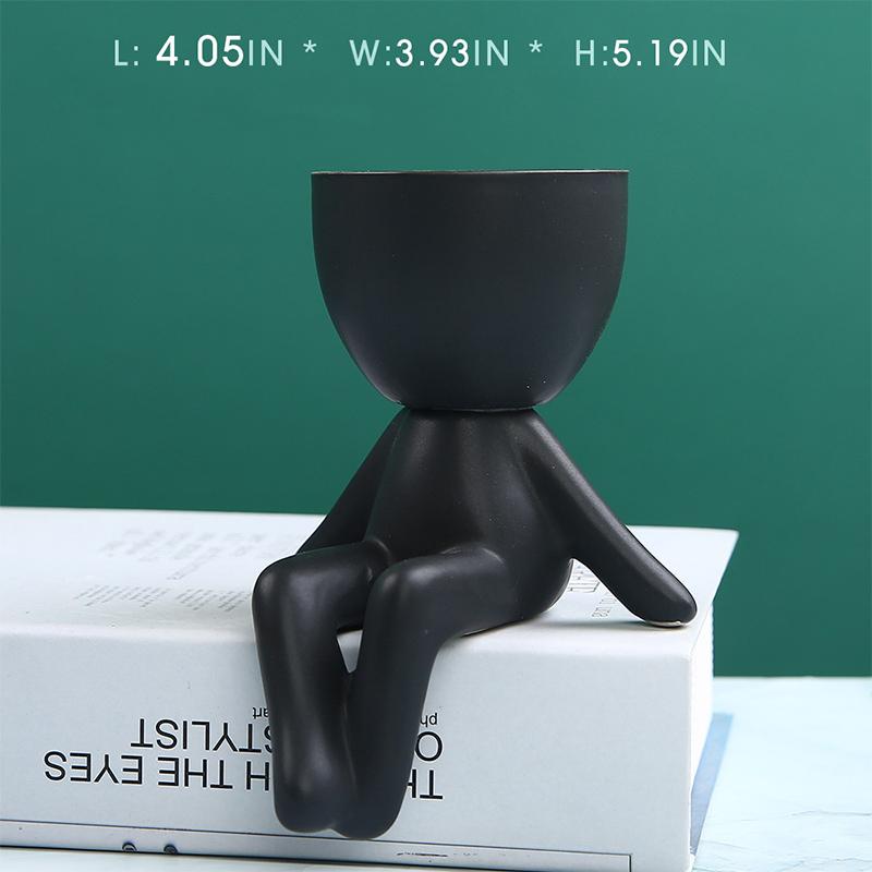 Hjemix | Keramisk Figur Potte Ornament