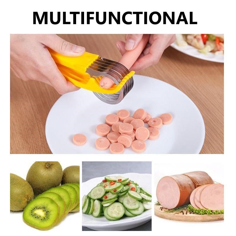 Hjemix | Rustfritt stål bananskærer