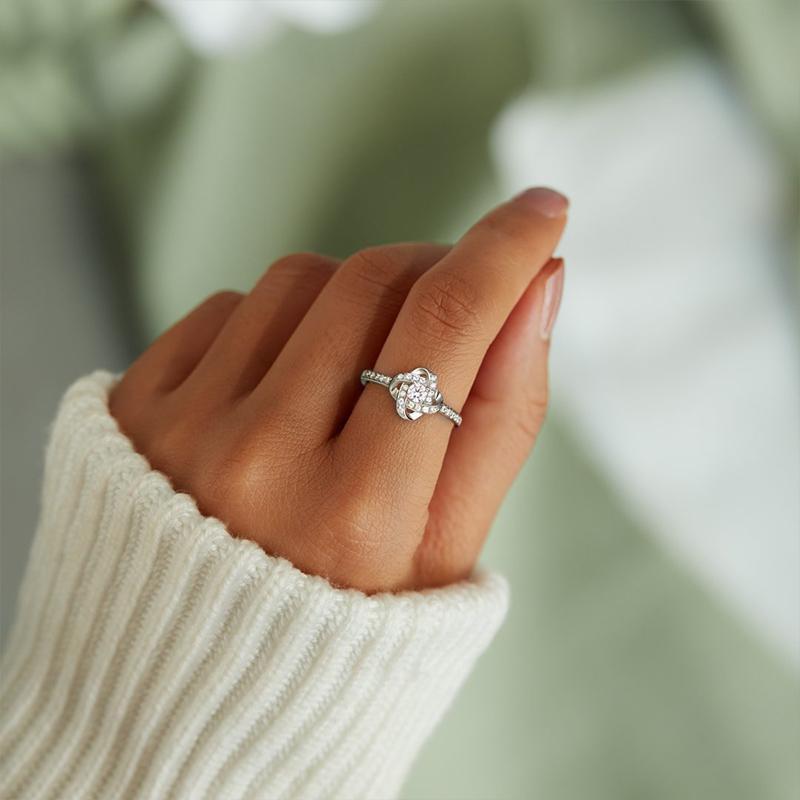 Hjemix | Endeløs Knute Ring og Halskjede