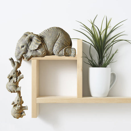 Hjemix | Forelder-Barn Elefant Dekorasjon