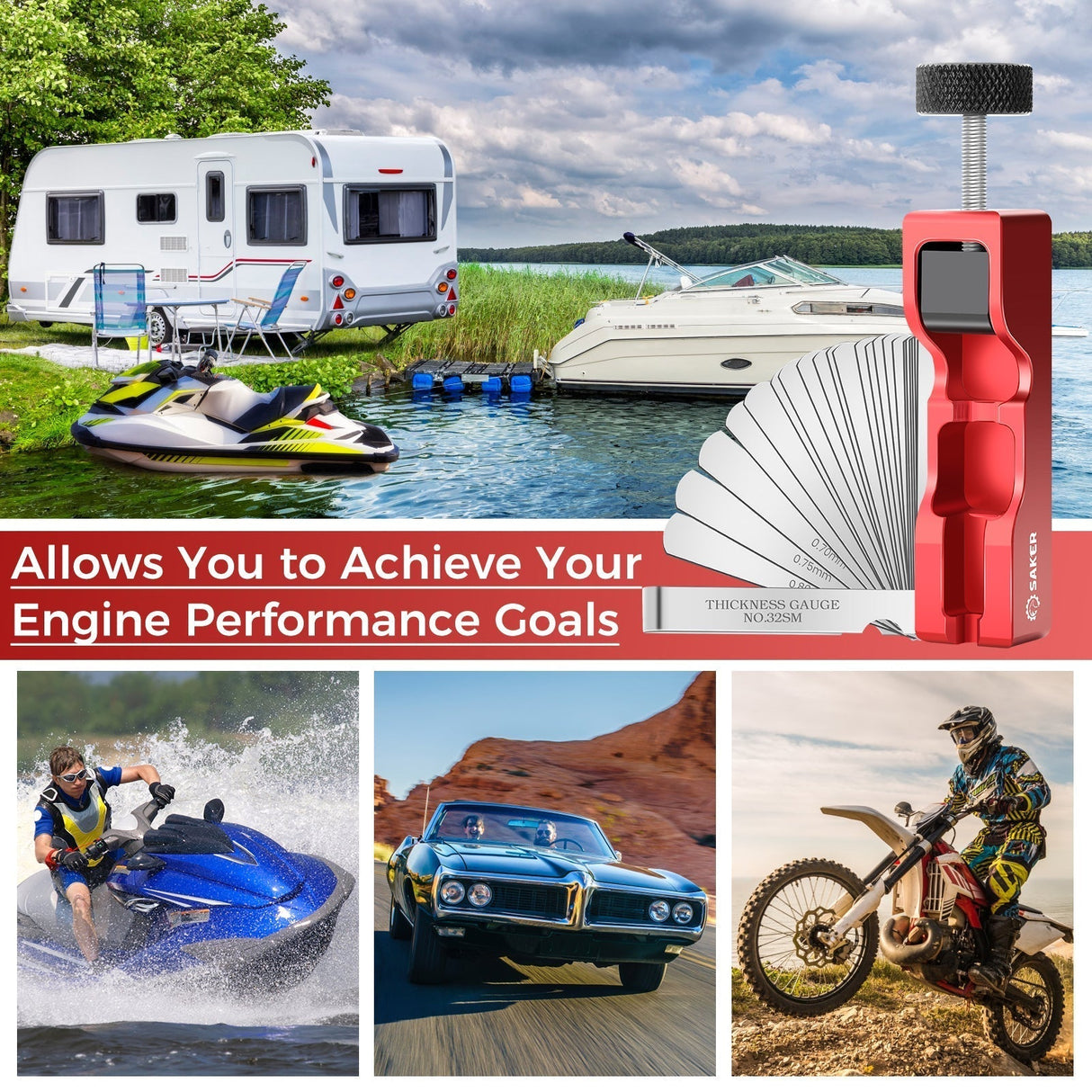 Hjemix | Saker Tennplugg Gap Verktøy