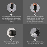 Hjemix | Silikonforseglet vin-, øl-, champagnepropp