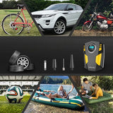 Hjemix | Bærbar digital skjerm luftpumpe