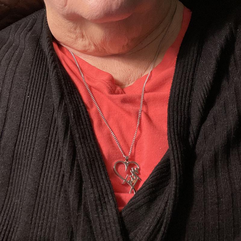 Hjemix | Faith Hjerte Halskjede