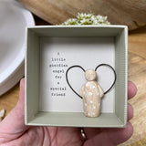 Hjemix | Vennskap Engel Gaveeske