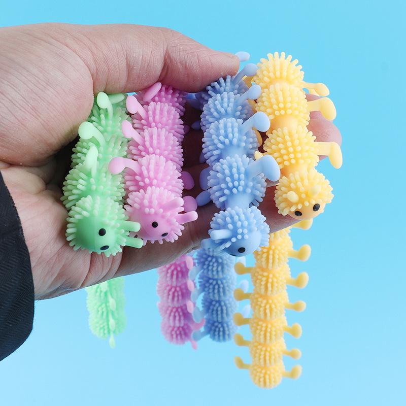Hjemix | 16 Knots Caterpillar Stress Relief Toy