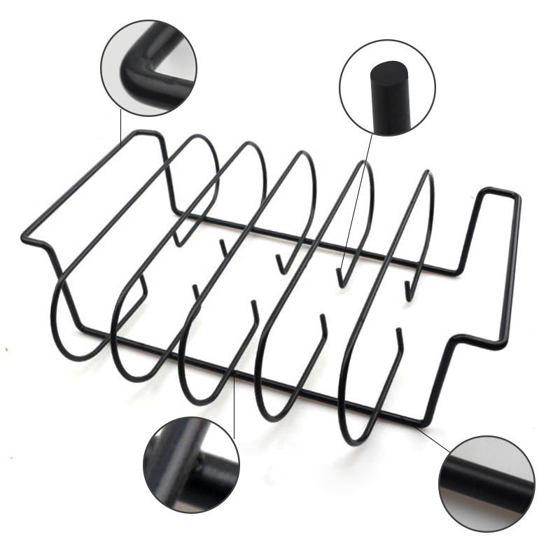 Hjemix | Non-stick BBQ Ribbest Holder