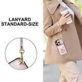 Hjemix | Læderlommebok med ring og snor for iPhone