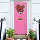 Hjemix | Stor Hage Mosaikk Hjerte Dekorasjon