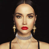 Hjemix | Rhinestone Topp Choker