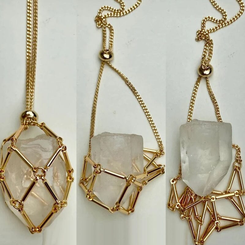 Hjemix | Krystallstein Choker Halskjede