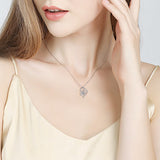 Hjemix | Bokstav Hjerte Halskjeder for Mamma