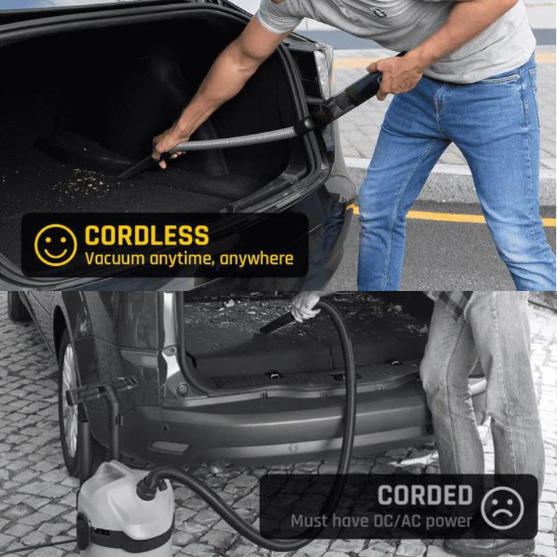 Hjemix | Slim V8 Mate trådløs støvsuger for bilen