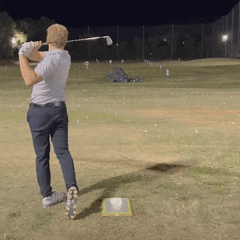 Hjemix | Golftrening matte for svingdeteksjon batting