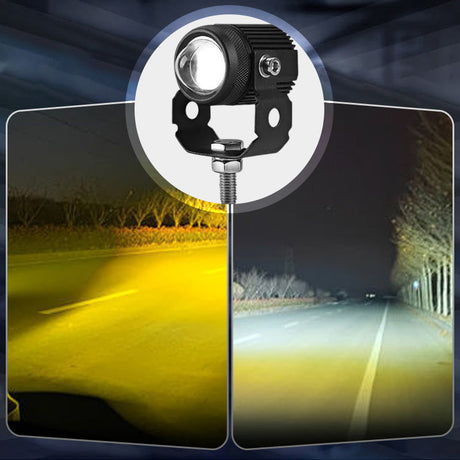 Hjemix | Motorsykkel LED Kraftig Hovedlys