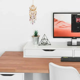 Hjemix | ⏰⌛ Krystall solfanger, innendørs og utendørs dekorasjon for vinduer, soverom, terrasse og hage️