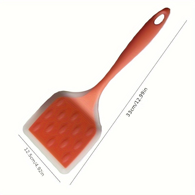 Hjemix | Ekstra Stort Silikon Spatel Sett – Non-stick, Varmebestandig & Ergonomisk for Enkel Løsning av Mat, Perfekt for Matlaging & Baking