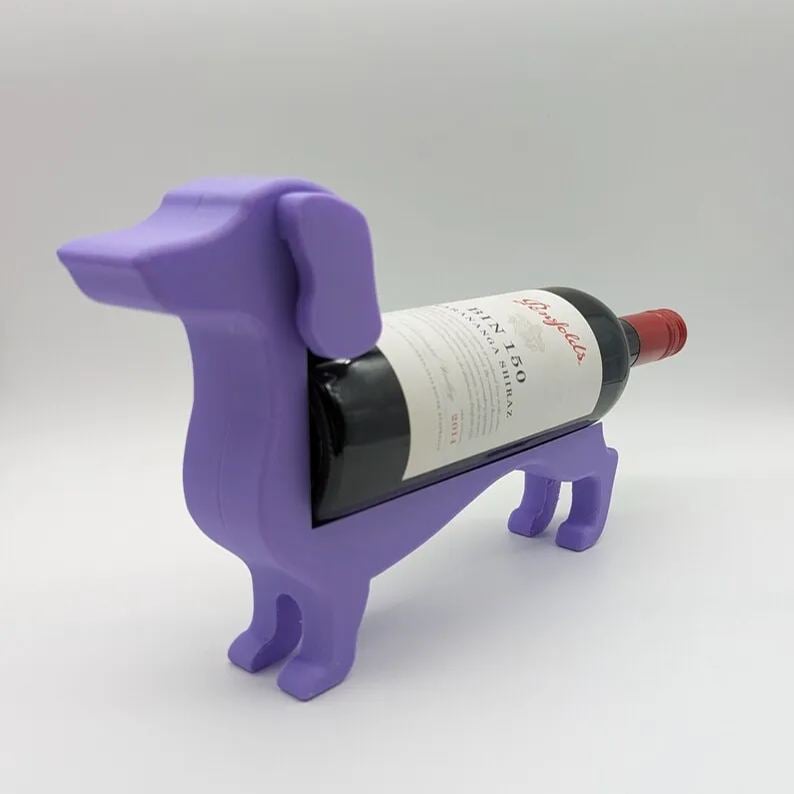 Hjemix | Dachsund Vin Flaskeholder