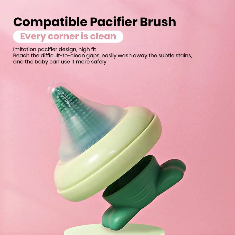 Hjemix | Mattrygg flaske rengjøringsbørste for babyer