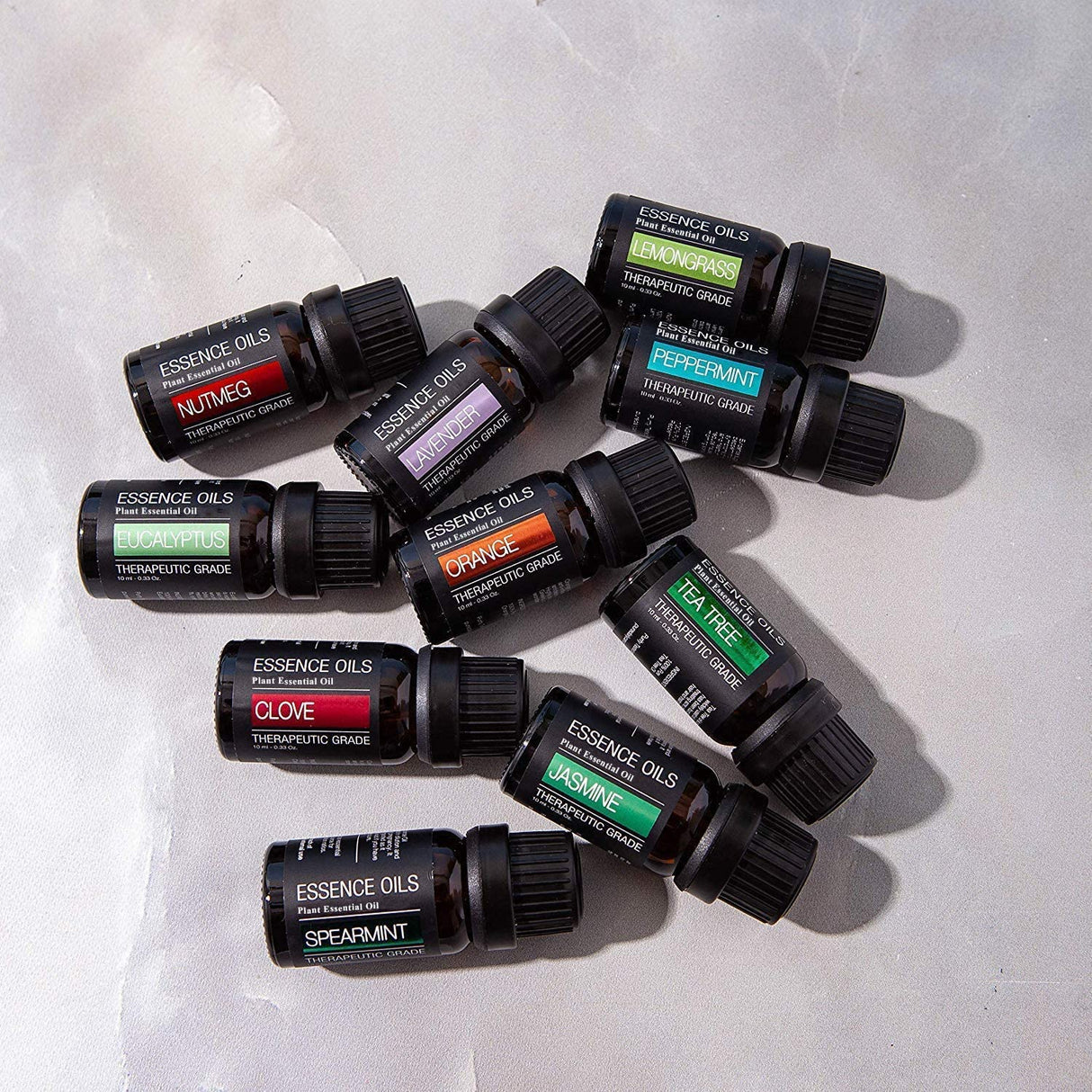 Hjemix | Ultralyddiffuser & Topp 10 Eteriske Oljer - 400ml Diffuser