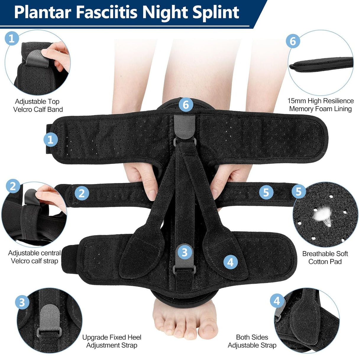 Hjemix | Natt splint for plantar fasciitis