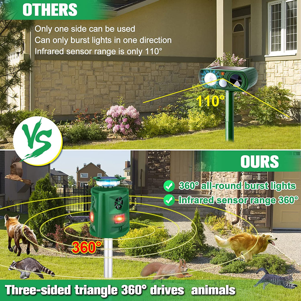 Hjemix | Solar Ultralyd Avskrekker