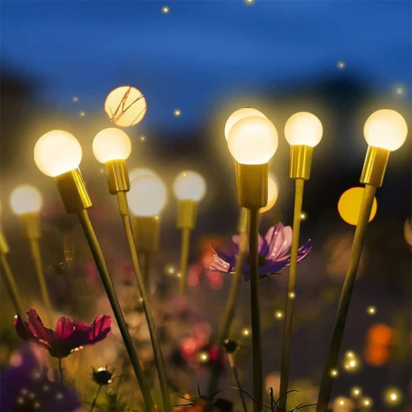 Hjemix | Solar Garden LED Firefly Plug Light