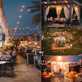 Hjemix | Royaleva Utendørs Dimmable Lyslenker - 20 fot LED Ambient Belysning