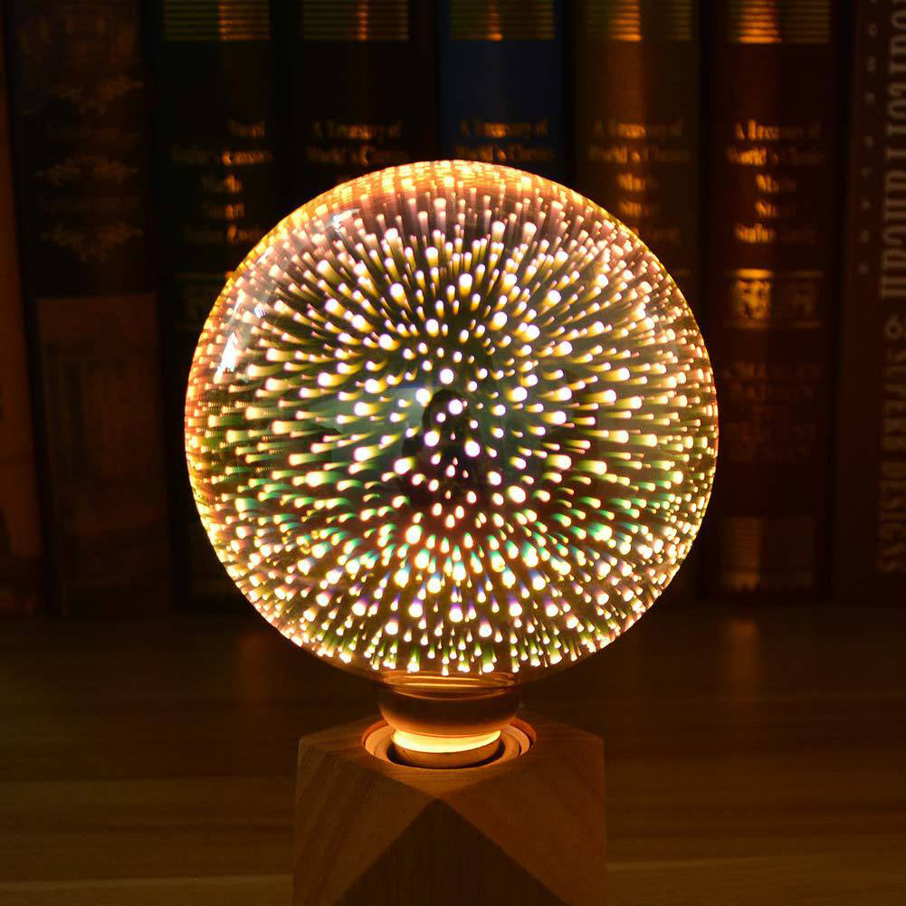 Hjemix | 3D Fyrverkeri LED Lyspære
