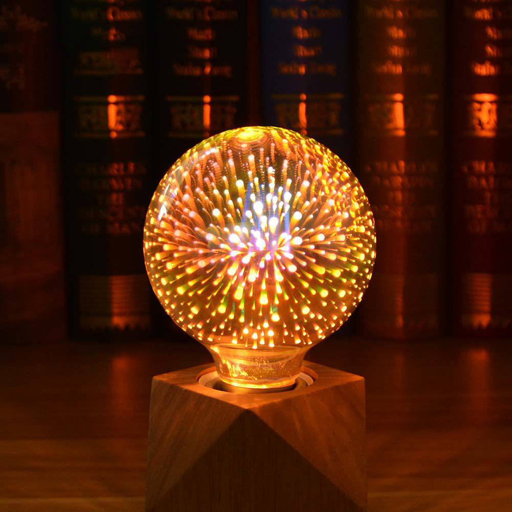 Hjemix | 3D Fyrverkeri LED Lyspære