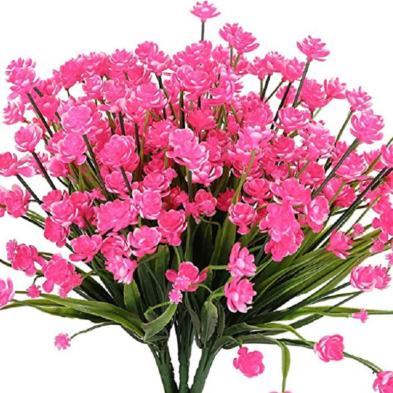 Hjemix | Utendørs Kunstige Blomster (2 Bunter)