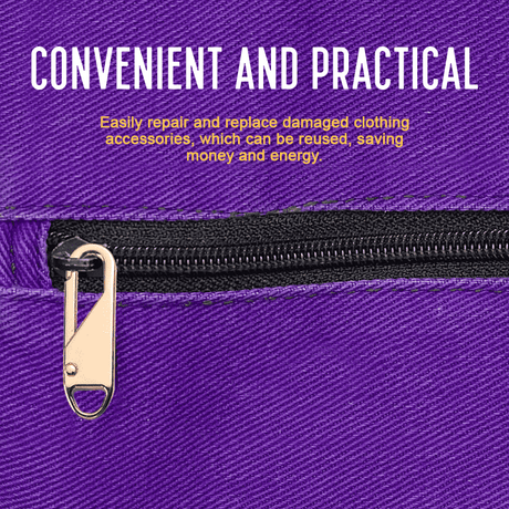 Hjemix | Universell avtagbar glidelåsdrag (1 SETT/6 stykker)