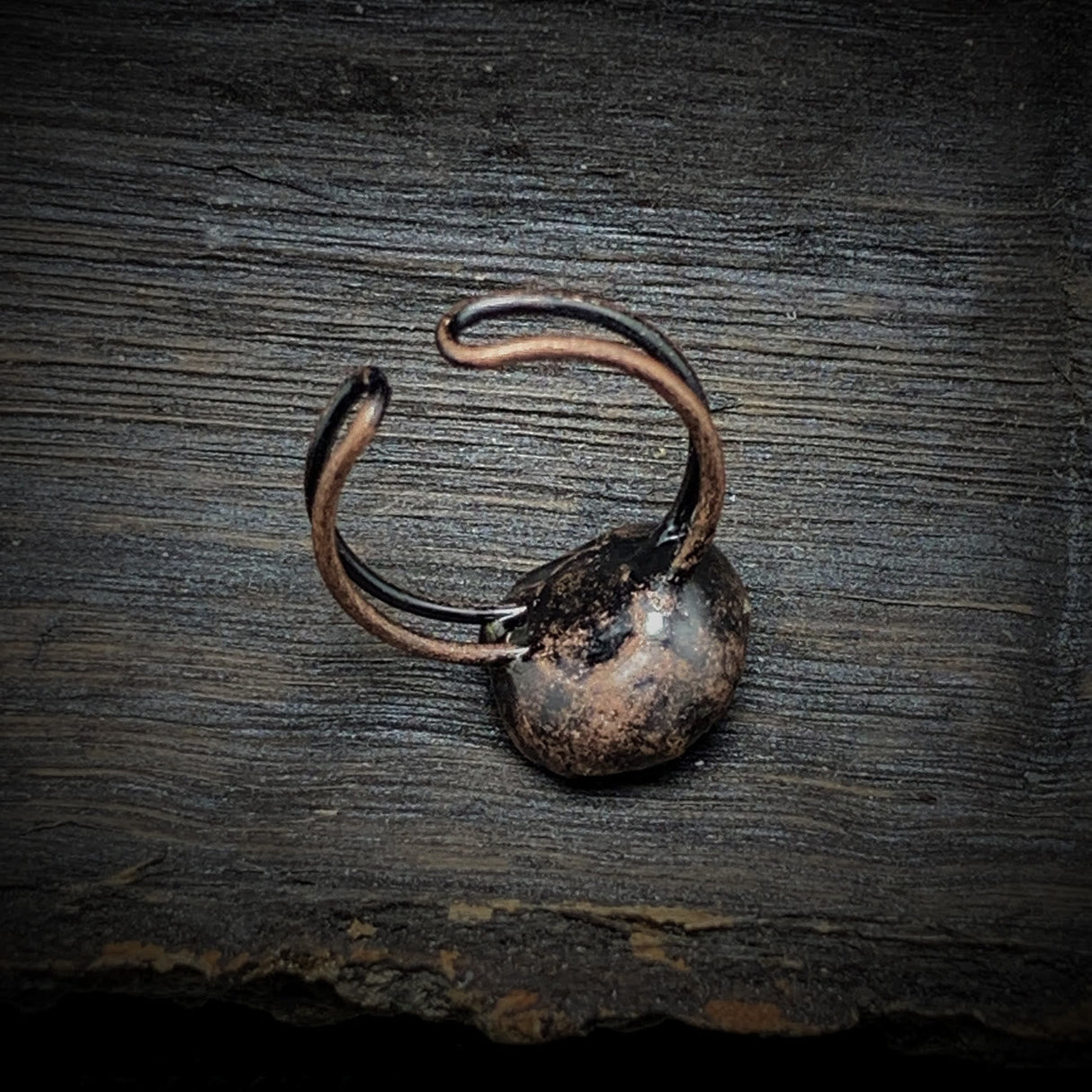 Hjemix | Naturlig Ubehandlet Fødselsten Ring - Selina