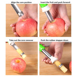 Hjemix | Rustfritt Stål Fruktsteiner