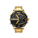 Hjemix | Rustfritt stål kronograf kvartsur