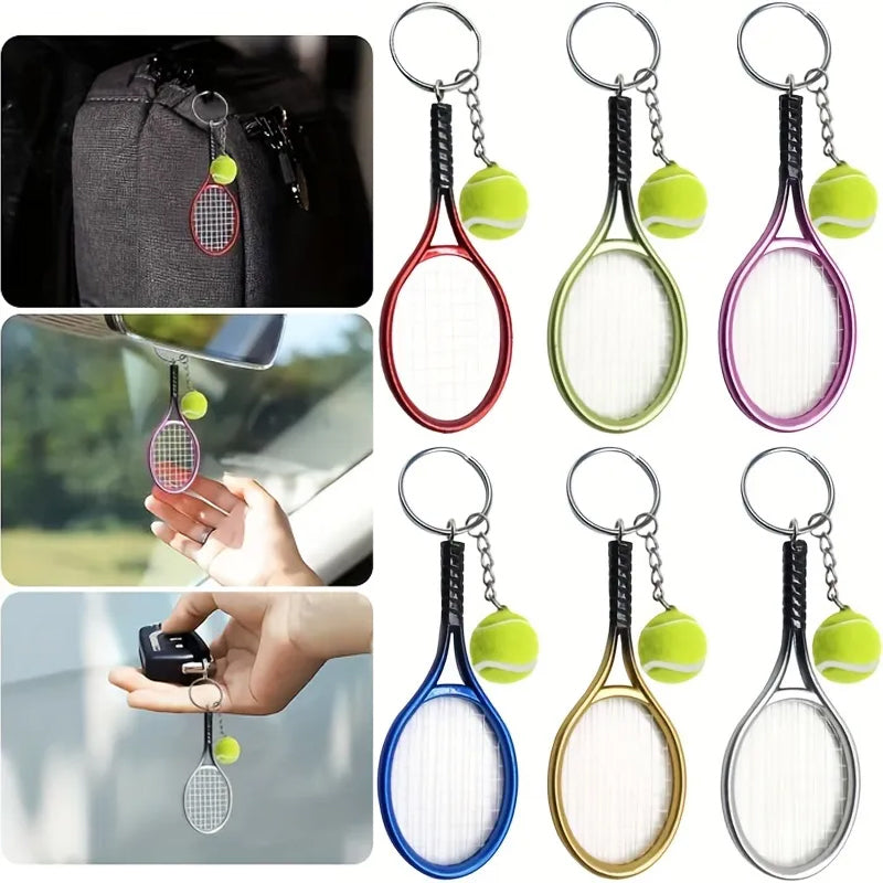 Hjemix | Mini tennisracket nøkkelring