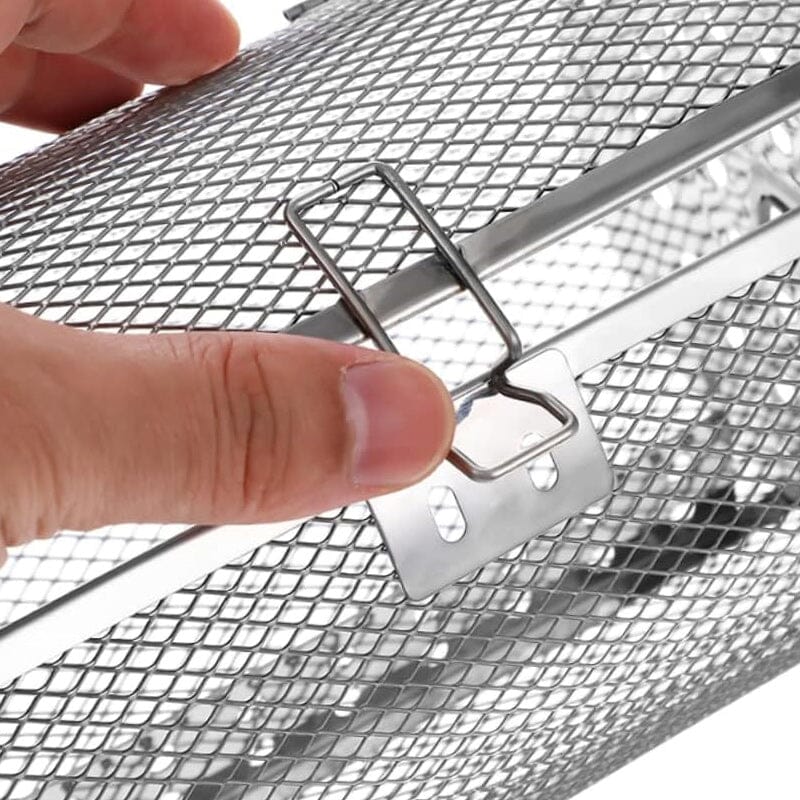 Hjemix | Rustfritt Stål Roterende Grill