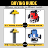 Hjemix | Router Bit 45-graders limfuge låsemiter