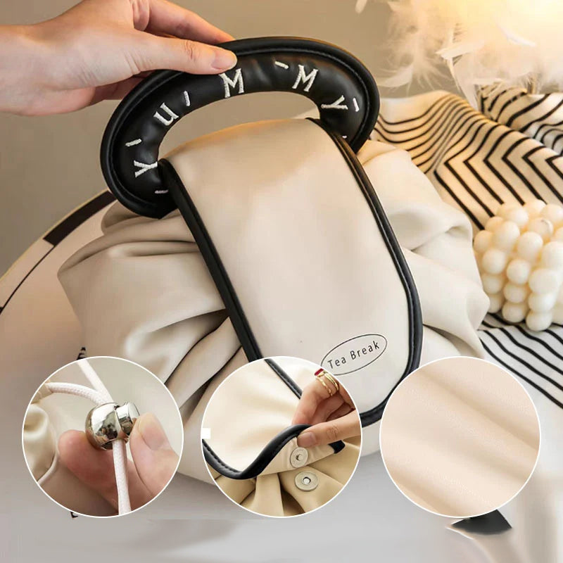 Hjemix | Lazy Drawstring Makeup Fashion Håndveske