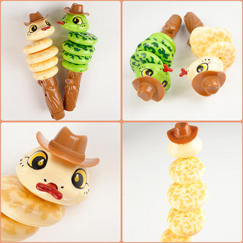 Hjemix | Twisted Balance Swinging Snake Whistle Toy