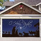 Hjemix | Snow Garage Door Banner Ornament