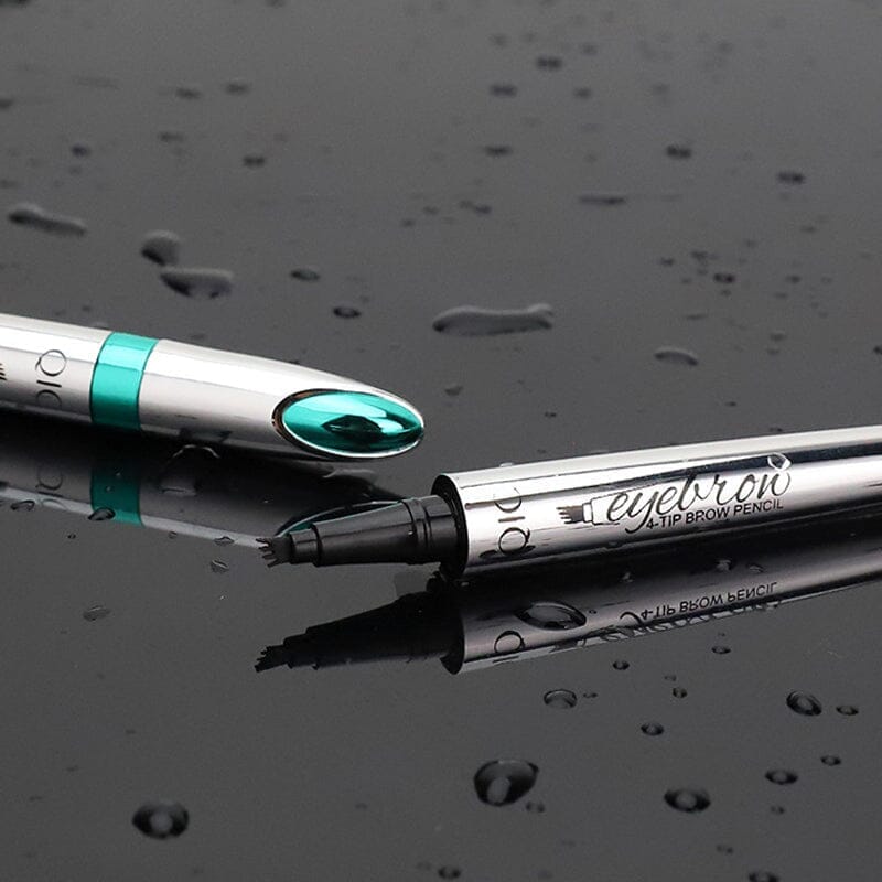 Hjemix | Vanntett 3D Microblading Øyenbrynspenne med 4 Gaffeltips
