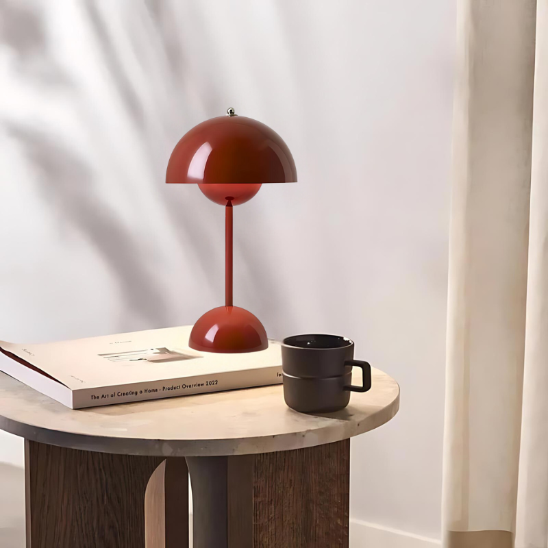 Hjemix | ModernLamp | Moderne bordlampe i soppdesign med berøringskontroll