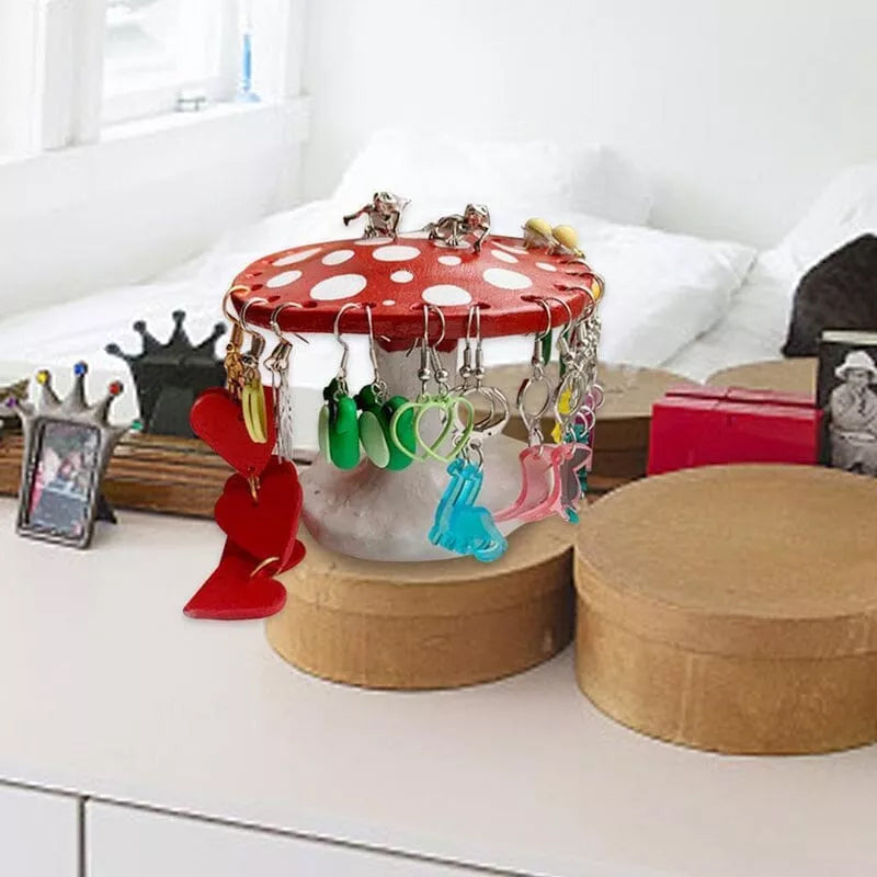 Hjemix | Søte sopp øredobbholdere