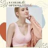 Hjemix | Front Cross-Side Buckle Lace Bh