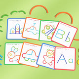 Hjemix | Montessori Barns Puslespill Logikktrening Ring Spill