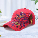 Hjemix | Justerbar Pustende Brodert Solhatt