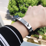 Hjemix | Stål- og silikonarmbånd